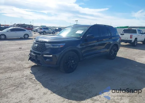2022 Ford Explorer St-Line from USA, damaged, VIN 1FMSK7KH1NGB92232